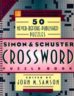 Simon and Schuster Crossword Puzzle Book