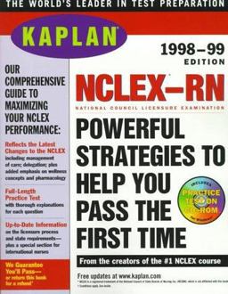 Kaplan NCLEX RN 1998 99 with CD ROM