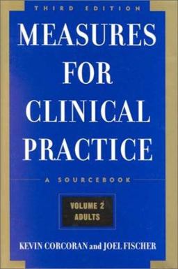 Measures for Clinical Practice A Sourcebook 3rd 9780684848310 Front Cover