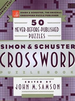 Simon and Schuster Crossword Puzzle Book