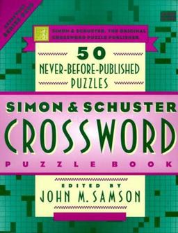 Simon and Schuster Crossword Puzzle Book