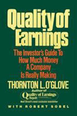 Quality of Earnings  9780684863757 Front Cover