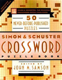 Simon and Schuster Crossword Puzzle Book