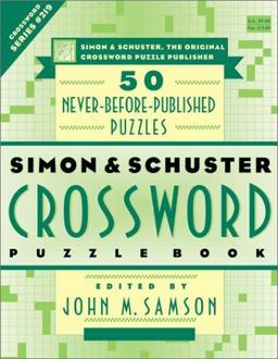 Simon and Schuster Crossword Puzzle Book
