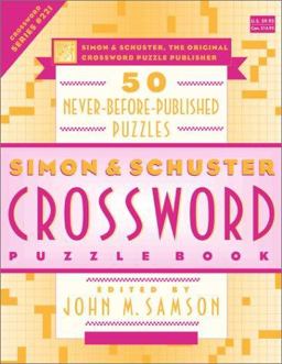 Simon and Schuster Crossword Puzzle Book