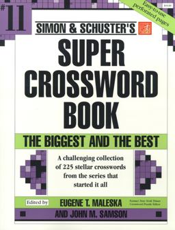 Simon and Schuster Super Crossword Puzzle Book #11