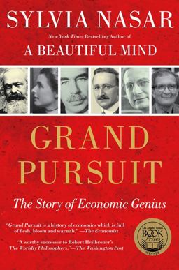 Grand Pursuit The Story of Economic Genius  9780684872995 Front Cover