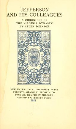 Jefferson and His Colleagues Jefferson and His Colleagues