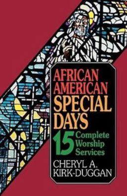 African American Special Days 15 Complete Worship Services  9780687009206 Front Cover