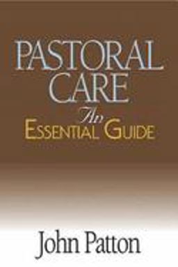 Pastoral Care An Essential Guide  9780687053223 Front Cover