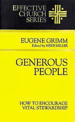 Generous People  9780687140459 Front Cover