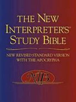New Interpreter's Study Bible New Revised Standard Version with the Apocrypha  9780687278329 Front Cover