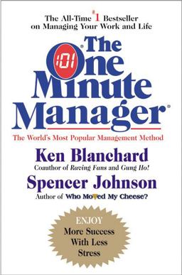 One Minute Manager  9780688014292 Front Cover