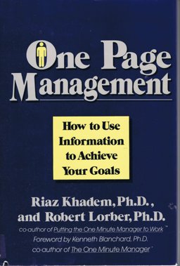 One Page Management One Page Management