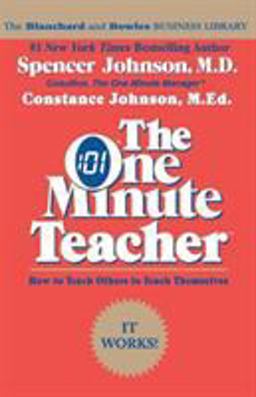 One Minute Teacher 2nd 9780688082499 Front Cover