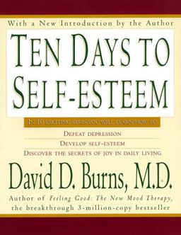 Ten Days to Self-Esteem  9780688094553 Front Cover