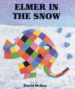 Elmer in the Snow
