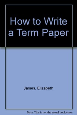 How to Write a Term Paper How to Write a Term Paper