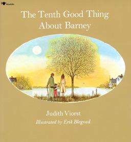 Tenth Good Thing about Barney  9780689712036 Front Cover