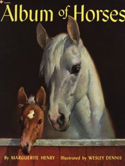 Album of Horses  9780689717093 Front Cover