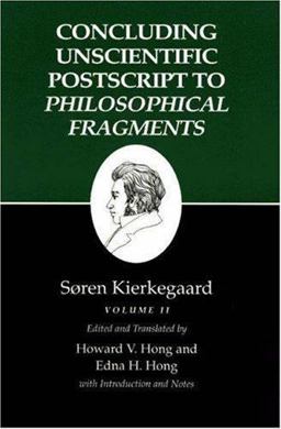 Concluding Unscientific Postscript to Philosophical Fragments Volume I  9780691020815 Front Cover