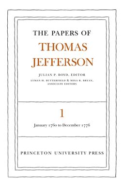 The Papers of Thomas Jefferson, Volume 1