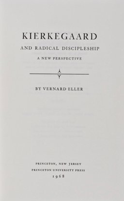 Kierkegaard and Radical Discipleship
