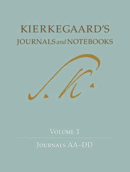 Kierkegaard's Journals and Notebooks, Volume 1 Journals AA-DD  9780691092225 Front Cover