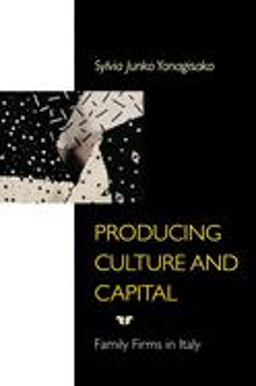 Producing Culture and Capital Family Firms in Italy  9780691095103 Front Cover