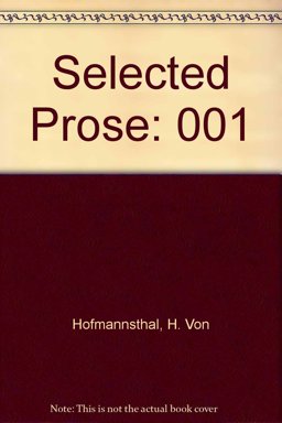 Hugo Von Hofmannsthal: Selected Works, Volume 1