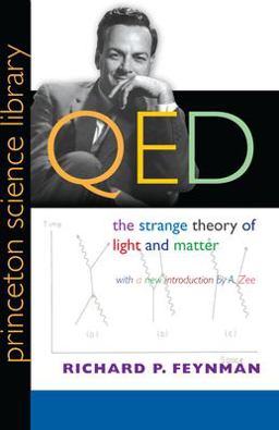 Qed The Strange Theory of Light and Matter  9780691125756 Front Cover