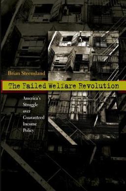 Failed Welfare Revolution America's Struggle over Guaranteed Income Policy  9780691127149 Front Cover