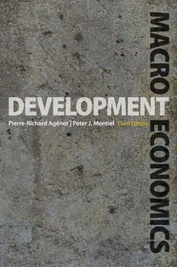 Development Macroeconomics Third Edition 3rd 9780691130903 Front Cover