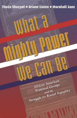 What a Mighty Power We Can Be African American Fraternal Groups and the Struggle for Racial Equality  9780691138367 Front Cover