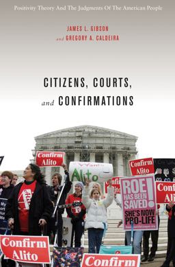 Citizens, Courts, and Confirmations Positivity Theory and the Judgments of the American People  9780691139883 Front Cover