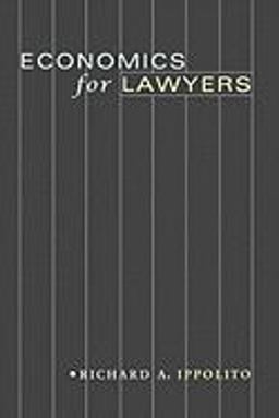 Economics for Lawyers  9780691146560 Front Cover