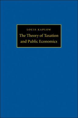 The Theory of Taxation and Public Economics