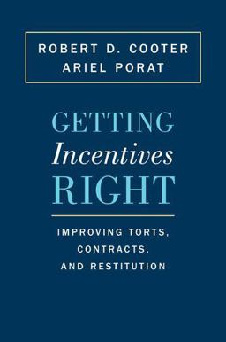 Incentives and Information in Private Law  9780691151595 Front Cover