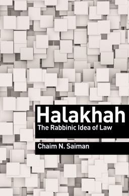 Halakhah The Rabbinic Idea of Law  9780691152110 Front Cover