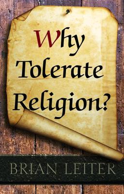 Why Tolerate Religion?  9780691153612 Front Cover