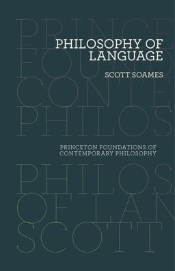 Philosophy of Language  9780691155975 Front Cover