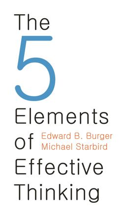 5 Elements of Effective Thinking  9780691156668 Front Cover