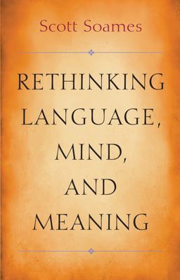 Rethinking Language, Mind, and Meaning  9780691160450 Front Cover