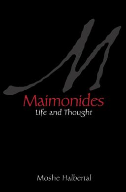 Maimonides Life and Thought  9780691165660 Front Cover