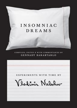 Insomniac Dreams Experiments with Time by Vladimir Nabokov  9780691167947 Front Cover