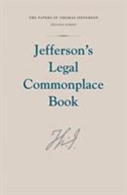 Jefferson's Legal Commonplace Book