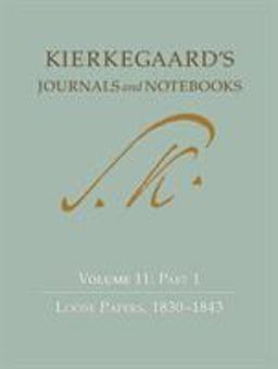 Kierkegaard's Journals and Notebooks, Volume 11, Part 2