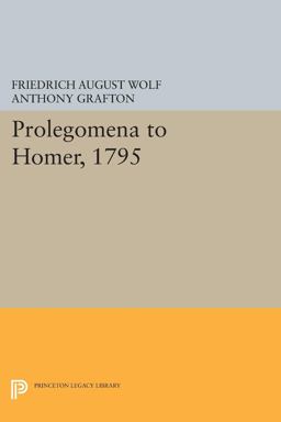 Prolegomena to Homer 1795