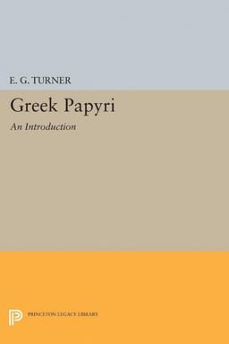 Greek Papyri An Introduction  9780691622828 Front Cover