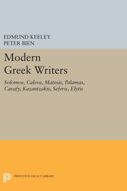 Modern Greek Writers Modern Greek Writers